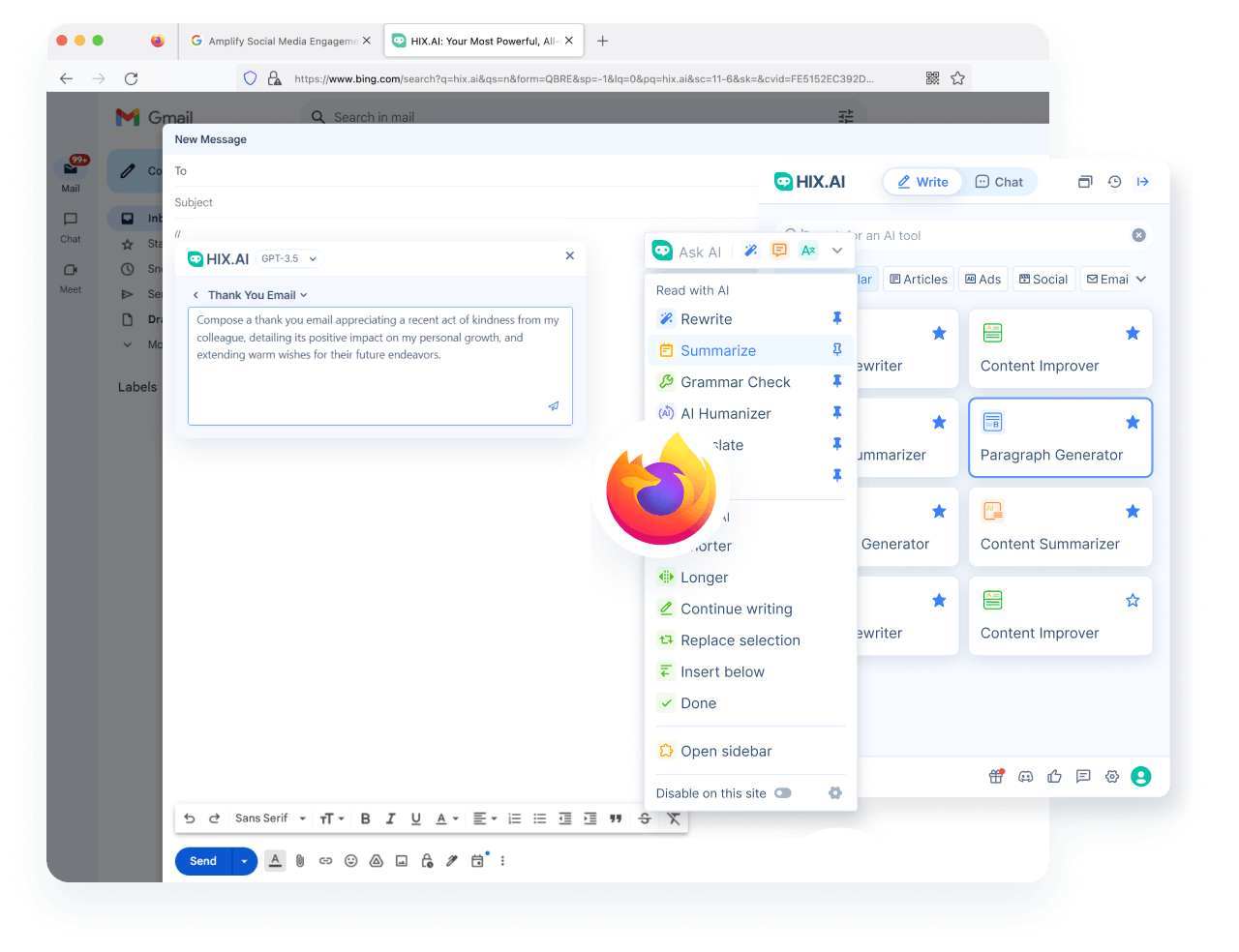 <span class="text-[#00D3B6]">Ускорьте</span> написание текста в Firefox
