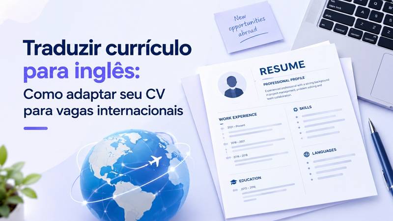 Traduzir currículo para inglês online grátis